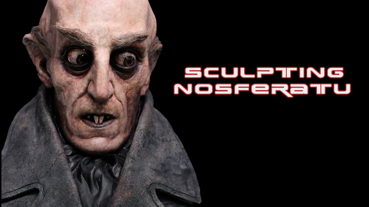 Sculpting Nosferatu in WED Clay - Peter Murphy