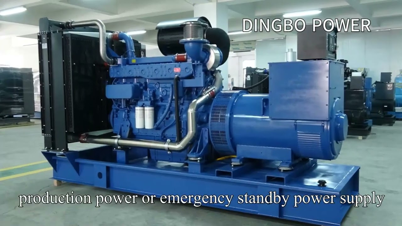 Yuchai 500KW 625kVA In-Line 6 Cylinders Power Generator Set