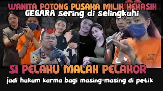 WANITA SUNAT  PUS4K4 KEKASIH GERGARA DI S3LINGKUHI, SI PELAKU MAKAH PELAKOR.KENA KARMA DONG‼️