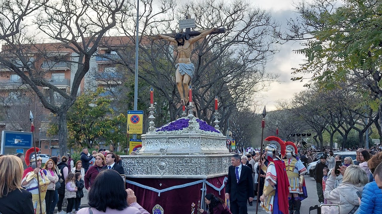 Procesión Cristo de la Paz y la Virgen de la Paz Castelldefels 2025
