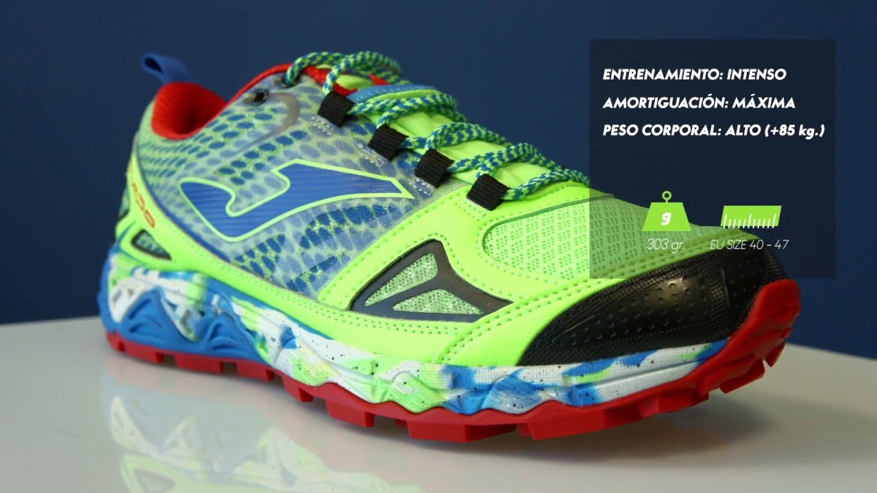 Joma TV: Nueva zapatilla para trail running Joma Olimpo. - YouTube