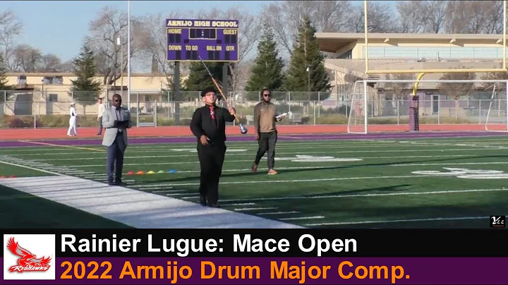 Rainier Lugue, Vallejo HS Mace Open at 2022 Armijo...