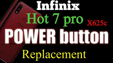 Infinex hot 7 pro power button not working problem solution || Infinix X625c power button change