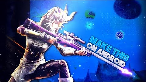 Make PUBG inspire gaming thumbnail on android. Ps cc tutorial