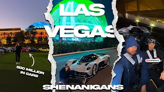 VEGAS SHENANIGANS (70 Bugattis, $4.5 Million Bedazzled Valkyrie, $500 Million?!) FULL VLOG + BONUS