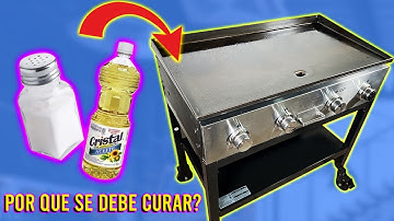 Como CURAR una plancha de hierro / acero inoxidable nueva MUY FACIL (BIEN EXPLICADO) || Desde Cero
