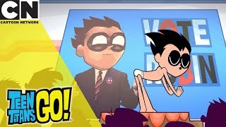 Teen Titans Go! | Class President! | Cartoon Network UK 