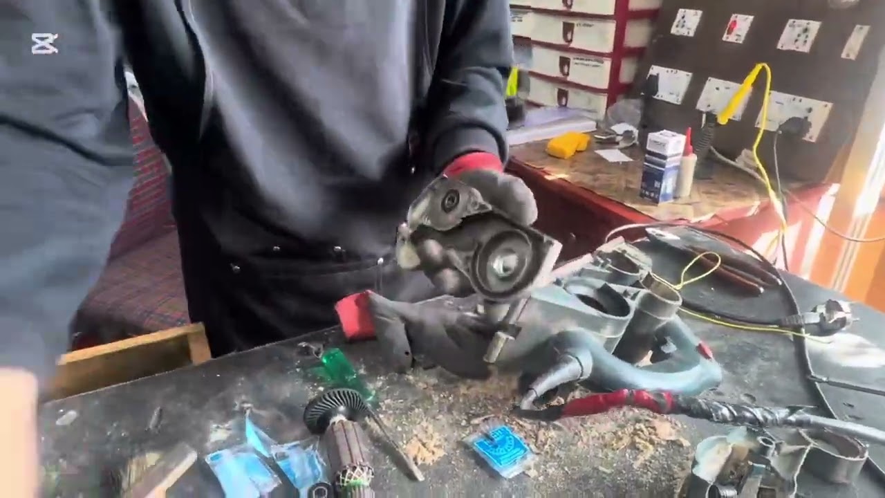 How to change Bosch 1082 bearings.