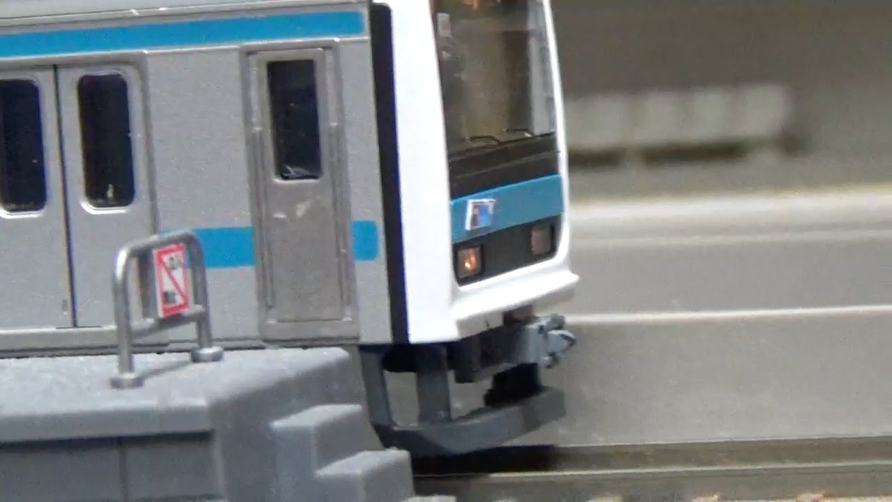 鉄道模型 Nゲージ』tomix JR東日本209系 京浜東北線の車内を塗装をして