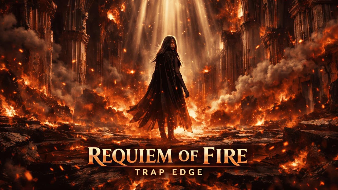 Requiem Of Fire(Dark Cinematic Trap | Orchestral Bass | Apocalyptic Anthem) By TrapEdge