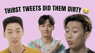 thirst tweets TRAUMATISING AOMG and H1GHR music artists