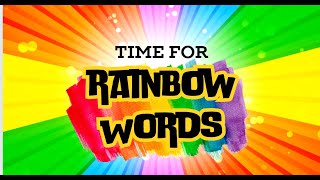 Rainbow Words Memorization (Part2)