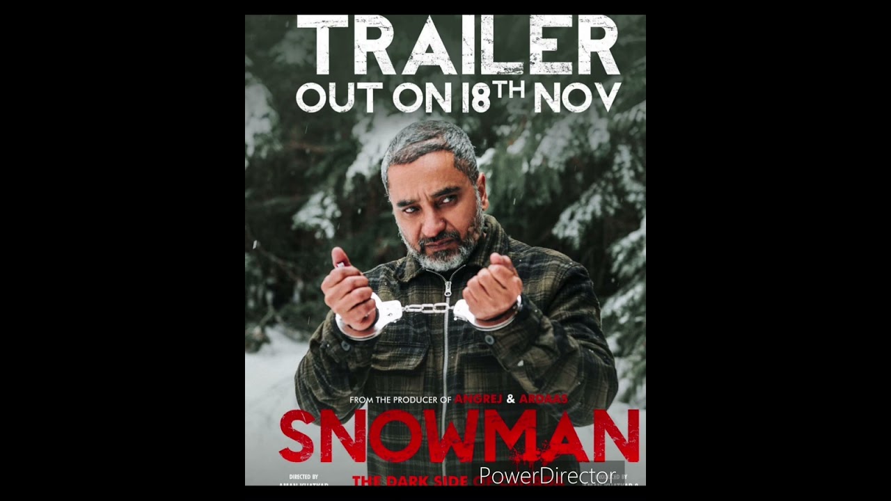 Upcoming Punjabi Movie Snowman Trailer Out On 18th November #Snowman In Cinemas on 2nd Dec 2022
