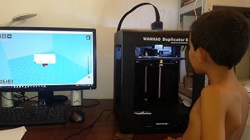 First print with Wanhao Duplicator 6 I love this D6 !  / Monoprice Maker Ultimate