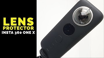 Insta 360 One X Lens protector [comparison test & review]