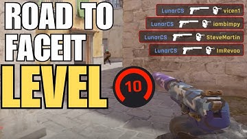 Road To FaceIt Level 10 - WE CONTINUE THE GRIND! (CS2 FaceIt Gameplay)