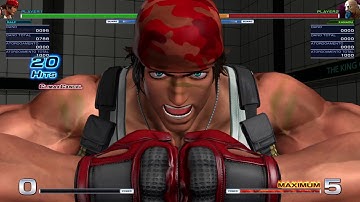 THE KING OF FIGHTERS XIV Ralf combo 100% 1034 damage