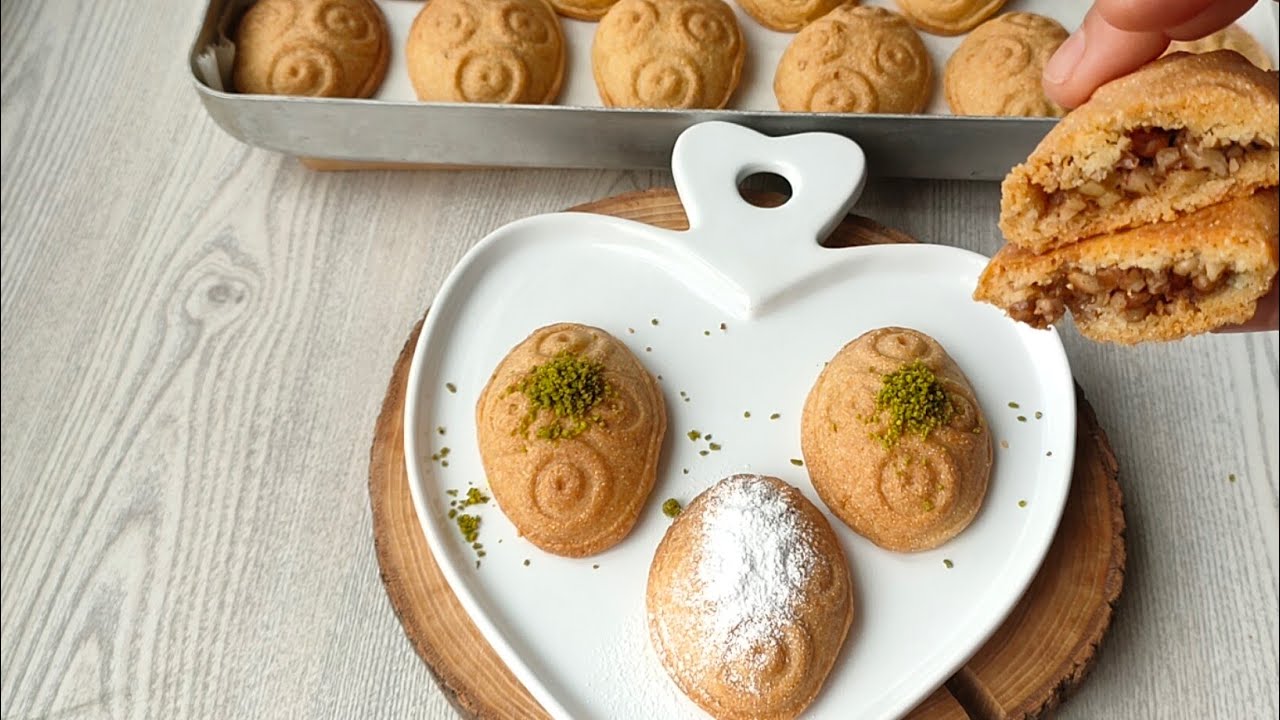 Cevizli Gerebiç tarifi/Kilis'in Meşhur Gerebiçi nasıl yapılır ve pişirilir/Bayram hazırlığı