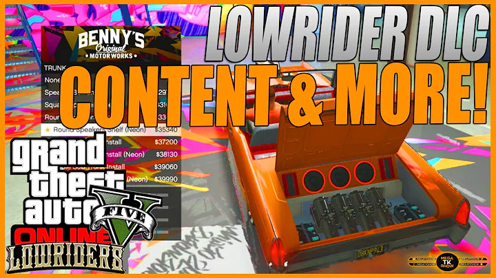 GTA 5 Online: "LOWRIDER DLC" Car Prices 'Vapid Chino Customization' Hydraulics & More!