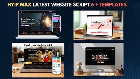 How To Create Hyip Investment Website Using Latest Hyip Investment Script Hyip Max 13