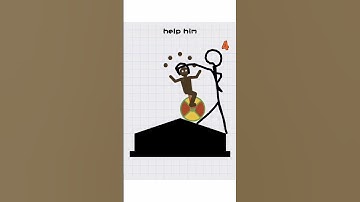 Help Him||#draw2save #playmode #viralvideo