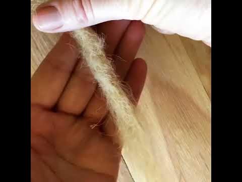 Double crochet hook vs single crochet hook #locs #dreads