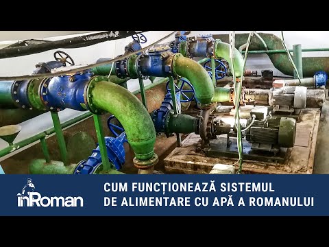 Cum funcționează sistemul de alimentare cu apă a municipiului Roman