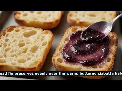 Fig, Prosciutto & Balsamic Garlic Ciabatta recipe video thumbnail