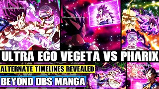 Beyond Dragon Ball Super Vegeta Learns Of Mastered Ultra Ego Vegeta! Pharix Vs Vegeta Ensues