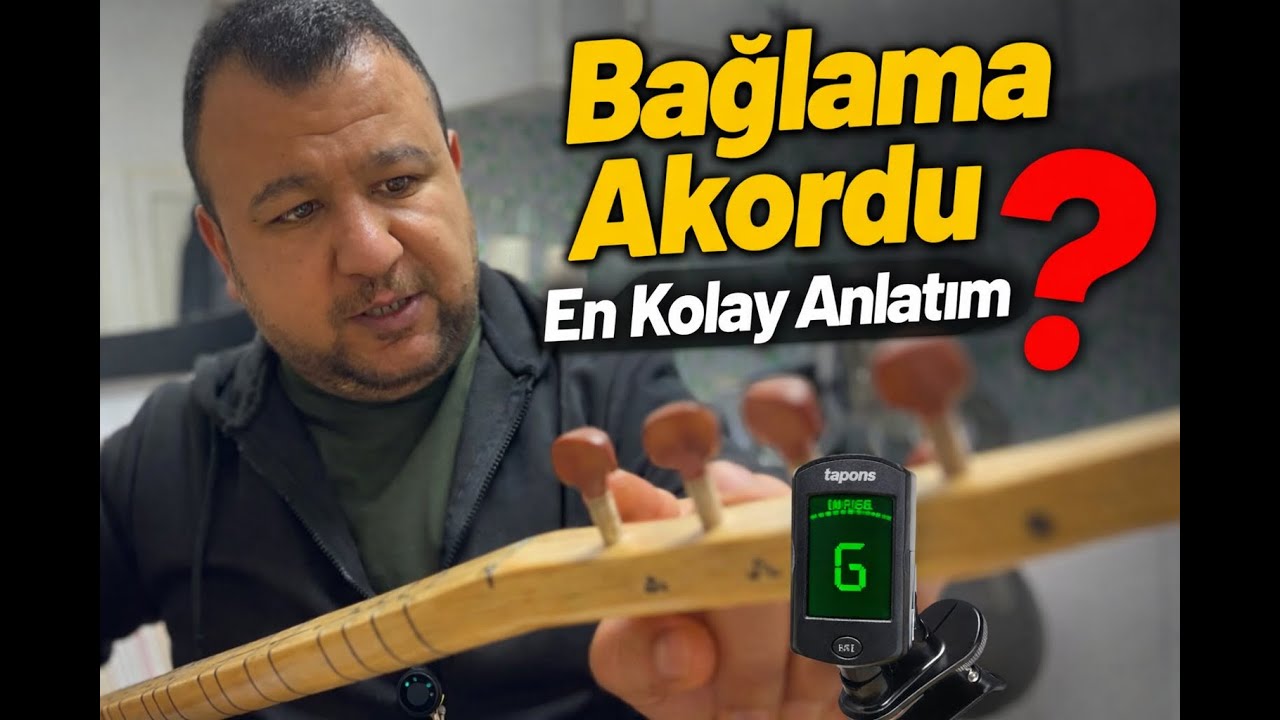 Bağlamada Akort Nasıl Yapılır? | 10 Dakikada Öğren ( Tel Kopartmadan )