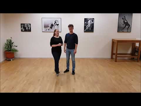 Langsamer Walzer Außenseitlicher Wechsel mit Wiegebewegung - YouTube