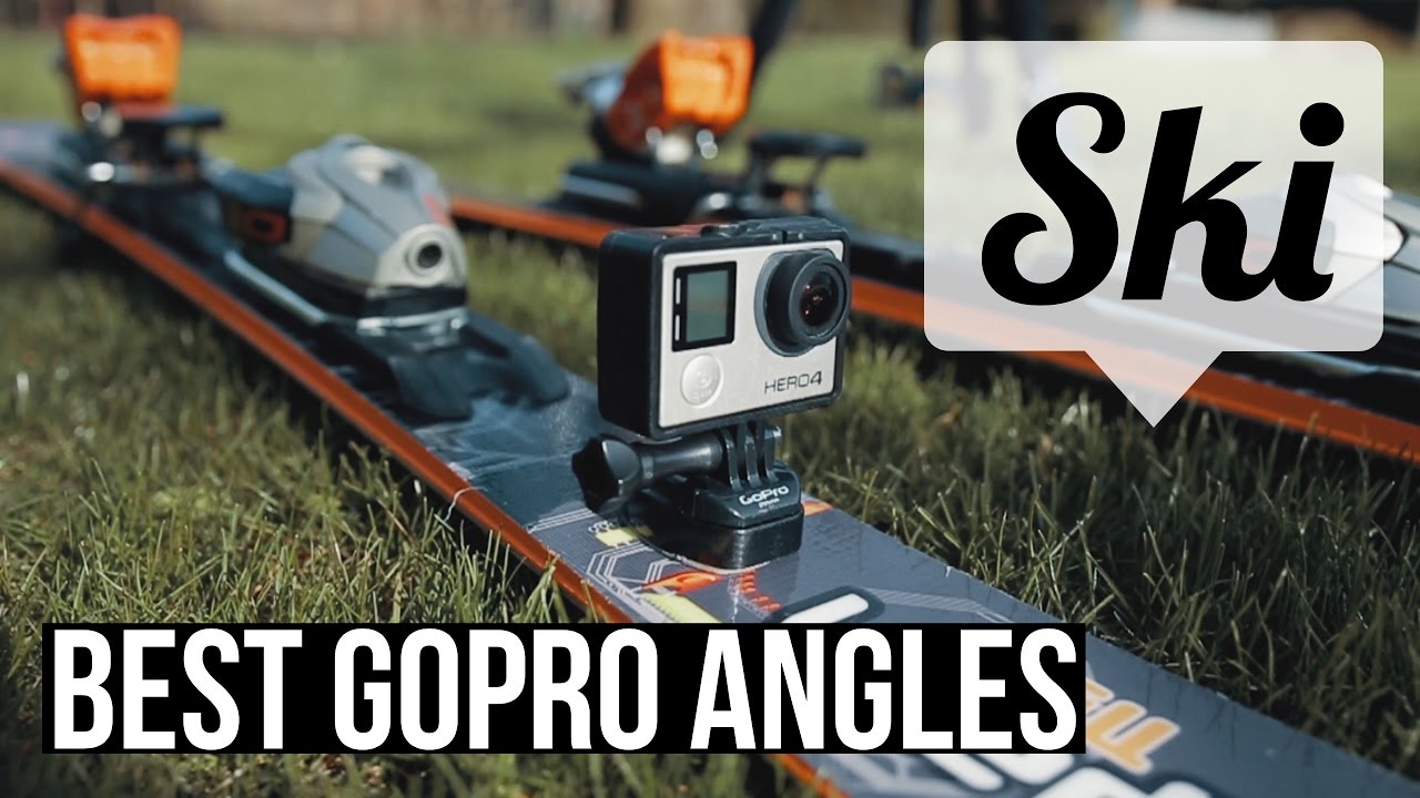 GoPro hero 4 ski La Mongie : où fixer sa GoPro au ski ? 