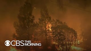 Military pilots attempt to rescue hikers and campers near Fresno, California