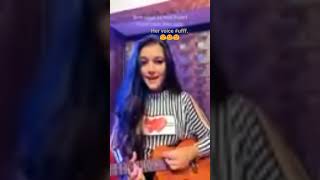 ye tune kya Kiya female version by nishtha sharma.winner of the voice India kids#shorts