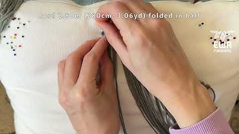 DIY Macramé Dress – Step-by-Step Tutorial | No Mannequin Needed!