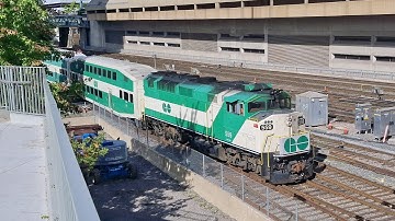 Metrolinx! GO Transit and UP Express West of Union Station in Toronto