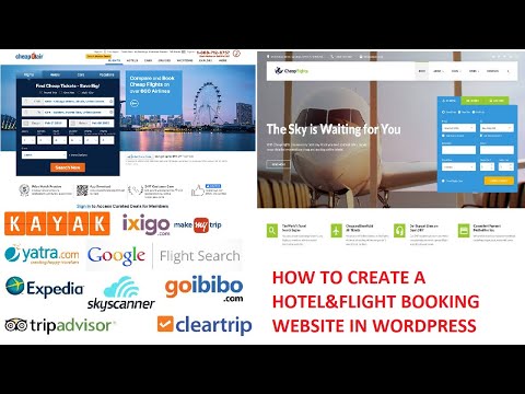 How to Create a Hotel&Flight booking Website in WordPress Like MakemyTrip,Yatra.com