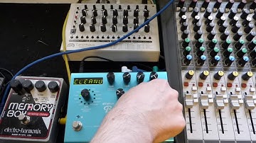 MFB Tanzmaus, EHX Memory Boy & Strymon Big Sky