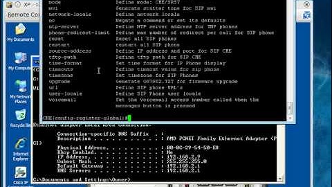 GNS3, CUCME as SIP Proxy, Part 03, X-Lite and IP Communicator