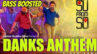 SU FROM SO MOVIE DANKS ANTHEM SONG 4K HD BASS BOOSTED#viral #sufromso #audioeffect #audioenhancement