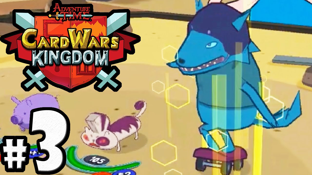 Card Wars Kingdom Adventure Time Gameplay Walkthrough PART 3 VS Finn