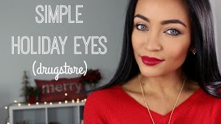 Simple Holiday Eye Look [DRUGSTORE] REVLON | Stephanie Ledda