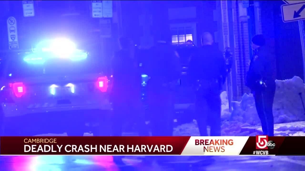 1 dead, 1 injured in crash near Harvard dorm