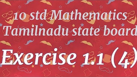 TN  samacheer 10std  Mathematics 2020 | chapter 1 | exercise 1.1 (4) | cartesian product | sets