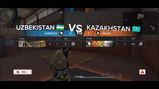 UZBEKISTAN 🇺🇿 vs Kazakhstan 🇰🇿 sns #garenafreefire #freefire #ff