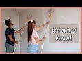 KADIKÖY'DEKİ ESKİ 1+0 EVİMİZİ BOYADIK | taşınıyorum #5 🏠