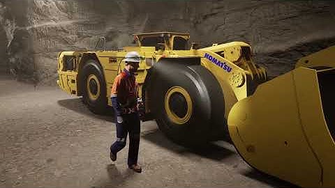 Underground Hard Rock Haulage 3D Animation | Mining Equipment Demo