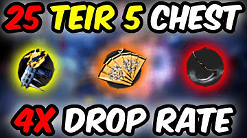 WHAT I GOT FROM 25 TEIR 5 CHEST in Project Slayers Update 1.5