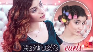 Heatless curls overnight  How to curl your hair without heat