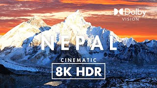 Nepal🇳🇵in 8K ULTRA HD HDR 60 FPS Video by Drone